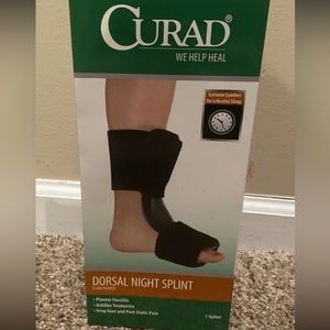 Curad Dorsal Night Splint Fits Men's Shoe Size 5-13 Women's Size 6-14 ORT28410D